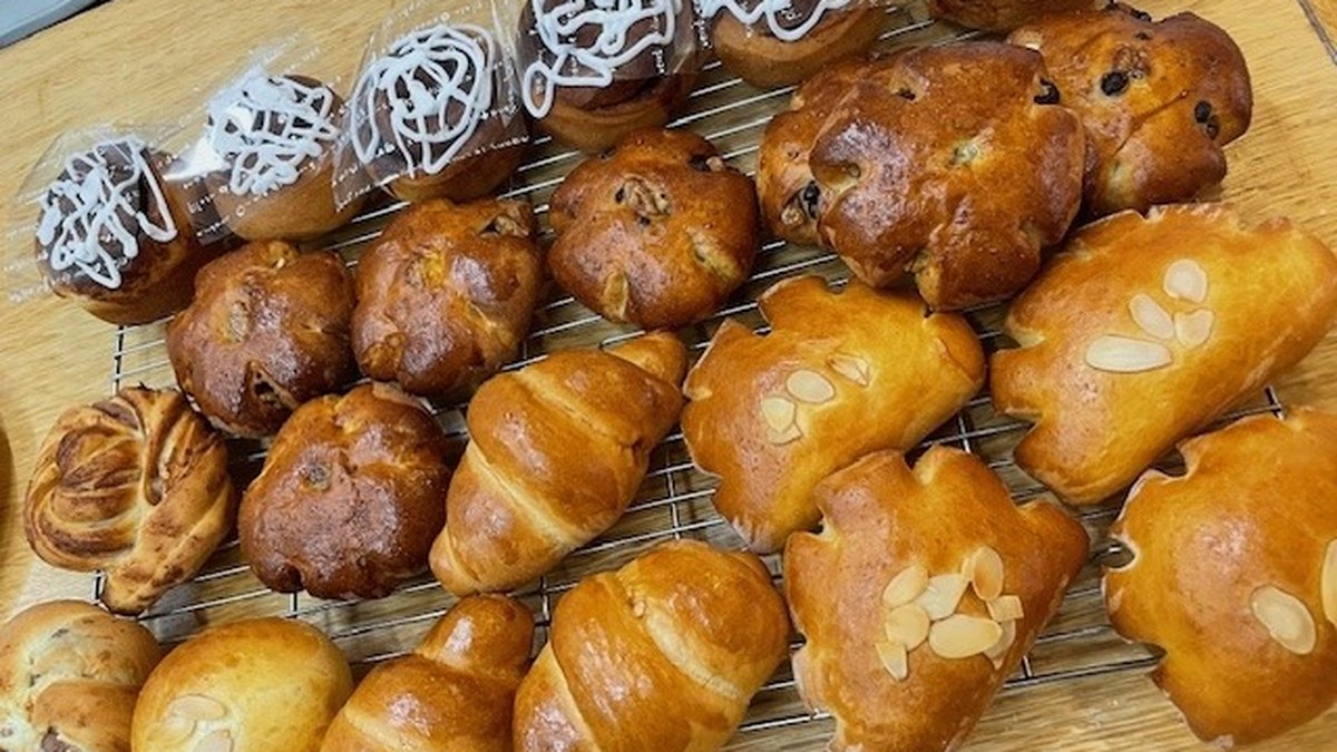基礎コース2回目で焼いたパン